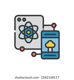 Data Science Research Design Icon