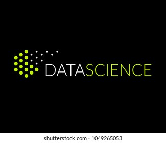 Data Science Technology Abstract Icon.