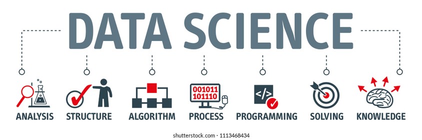 Data Science uses scientific methods, processes, algorithms and systems to extract knowledge and insights from data in various forms, both structured and unstructured. Vector Illustration concept