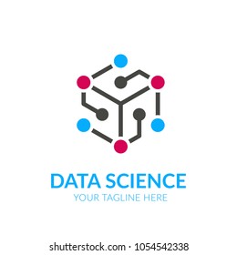 Data science vector icon.