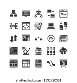 Data Science Vector Icons Set 2