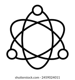 Data Science Vector Line Icon Design