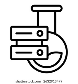 Data Scientist Icon Element For Design