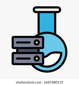 Elemento De Ícone Do Cientista De Dados Para Design