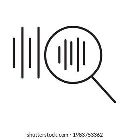data search icons. data search symbol vector elements for infographic web.