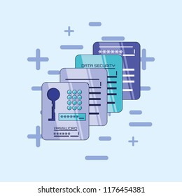 data security files icon