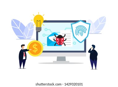 data security flat creative illustration vector of graphic , data security protection flat illustration vector , vector data security protection flat illustration for banner website landing page