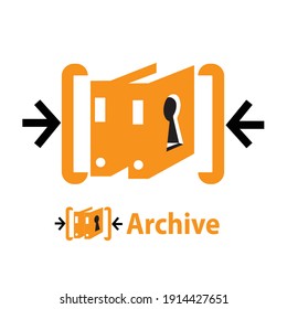 Data Security Icon Design Concept