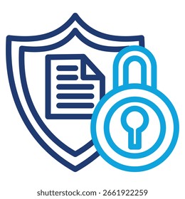 Elemento De Ícone De Segurança De Dados Para Design