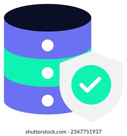 Icono de seguridad de datos, para uiux, infografía, etc