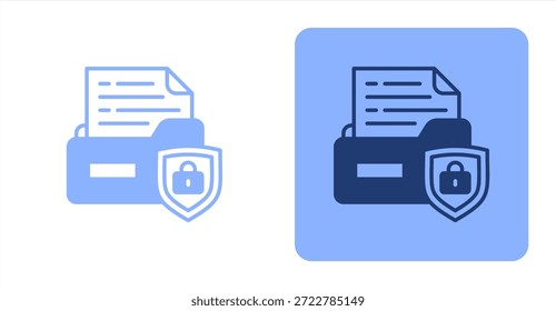 MixedColor de dos tonos e ilustración de icono de fondo contrastante