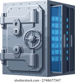 data security safe, digital asset protection, server vault