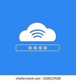 data security technology communication vector design illustration