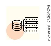 Data Server vector, pixel perfect, illustrator file 