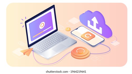 Data set, process, classification, database.  Data Center concept based. File transfer. Files transferred encrypted form. Program for remote connection between phone and computer. 