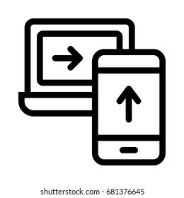 Data Sharing Icon
