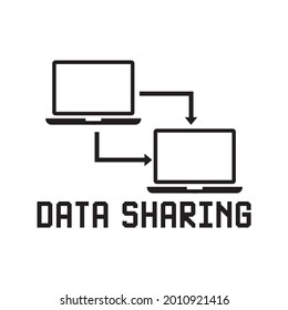 data sharing icon , computing icon