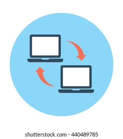 Data Sharing Vector Icon