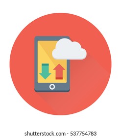 Data Sharing Vector Icon 