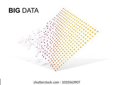 Data Sorting. From Chaos to System. Artificial intelligence.Big data.Smart 