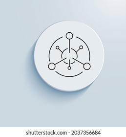 Data Source Discovery Icon Vector Design