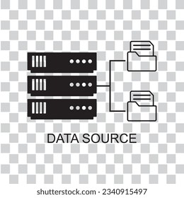 data source icon , technology icon