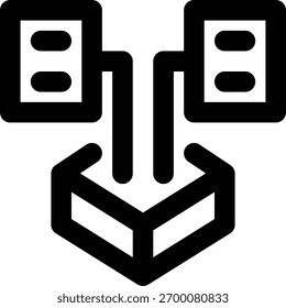 Origens de Dados, Origens, Ícone de Estrutura de Tópicos de Dados