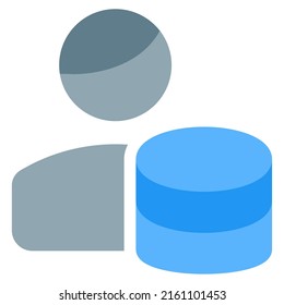 data storage by a user for the company