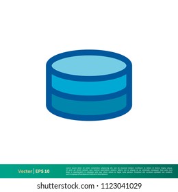 Data Storage Essential Icon Vector Logo Template Illustration Design. Vector EPS 10.
