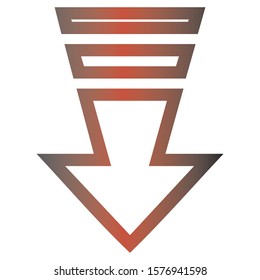 data storage and file download icons
