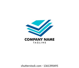 Data Storage Icon Vector Logo Template