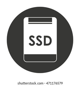 data storage isolated icon vector isolated graphic