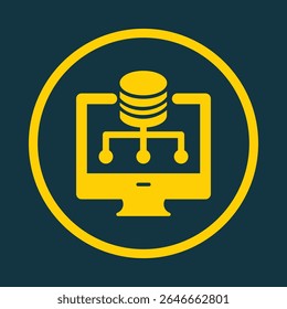Data Storage trendy vector art design fascinating amazing design colorful useful illustration.eps