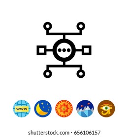 Data Structure Simple Icon
