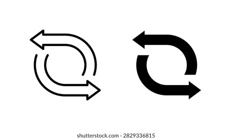 Data Sync Icons, Dual Style Icon Set