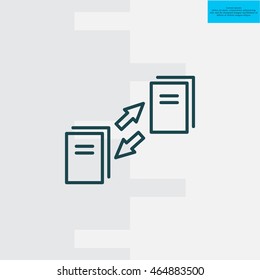 data synchronization icon