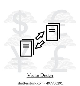 data synchronization icon
