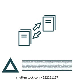 data synchronization icon