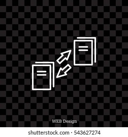 data synchronization icon