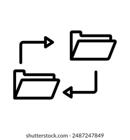 Marca lineal de sincronización de datos en blanco y negro