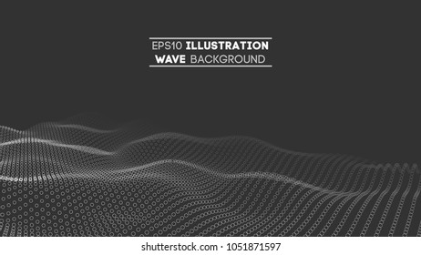 Data technology abstract futuristic illustration . Low poly shape with connecting dots and lines on dark background. 3D rendering . Big data visualization .