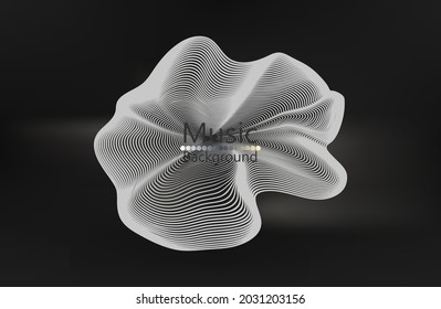 Data technology abstract futuristic illustration. Cryptocurrency fintech block chain network and programming concept. Abstract Segwit.