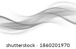 Data technology background. Abstract background. Connecting dots and lines on dark background. Abstract digital wave particles. Abstract halftone illustration background.