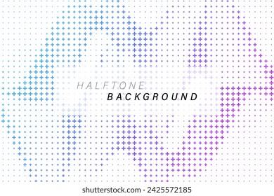 Data technology background. Abstract background. Connecting dots and lines on colorful background. Abstract digital wave particles. Abstract halftone illustration background.