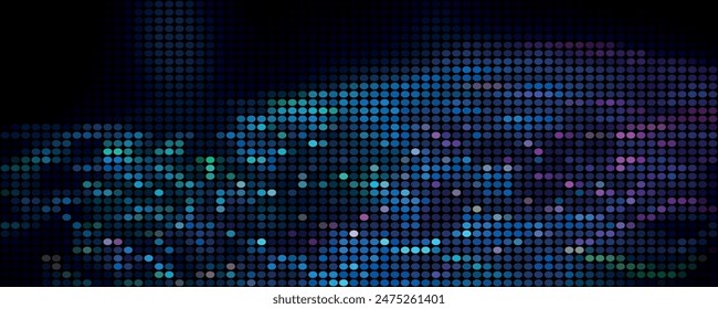 Data technology background. Abstract background. Connecting dots and lines on dark background. 3D rendering.