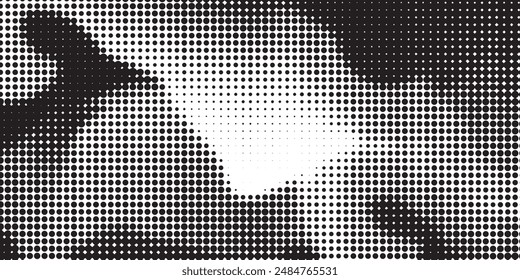 Data technology background. Abstract background. Connecting dots and lines on dark background. Abstract digital wave particles. Abstract halftone illustration background.