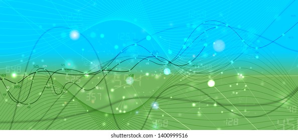 Data technology concept. Abstract amazing science futuristic internet high computer technology business background