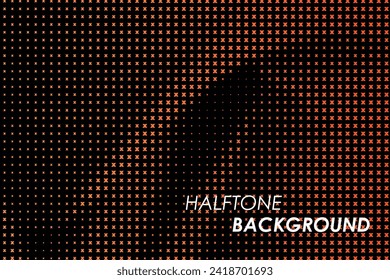 La tecnología de datos marca el fondo. Textura abstracta de medio tono. Fondo de pantalla para conectar puntos y líneas. Resumen de partículas de onda digital. Resumen del fondo de la ilustración de medio tono.