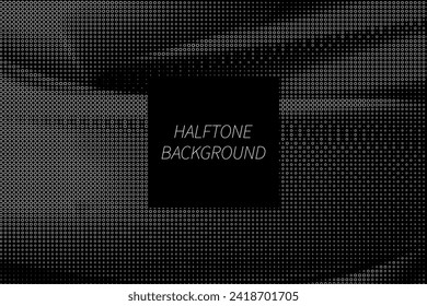 Data technology dots background. Abstract half tone texture. Connecting dots and lines wallpaper. Abstract digital wave particles. Abstract halftone illustration background.