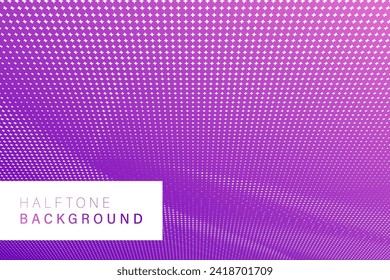 La tecnología de datos marca el fondo. Textura abstracta de medio tono. Fondo de pantalla para conectar puntos y líneas. Resumen de partículas de onda digital. Resumen del fondo de la ilustración de medio tono.